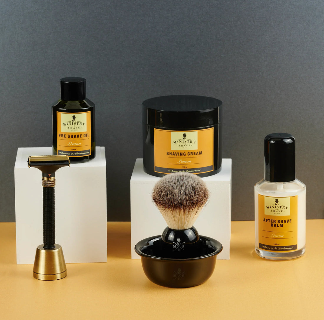 Discover the Perfect Father's Day Gift: Ministry of Shave's Lemon Shaving Collection