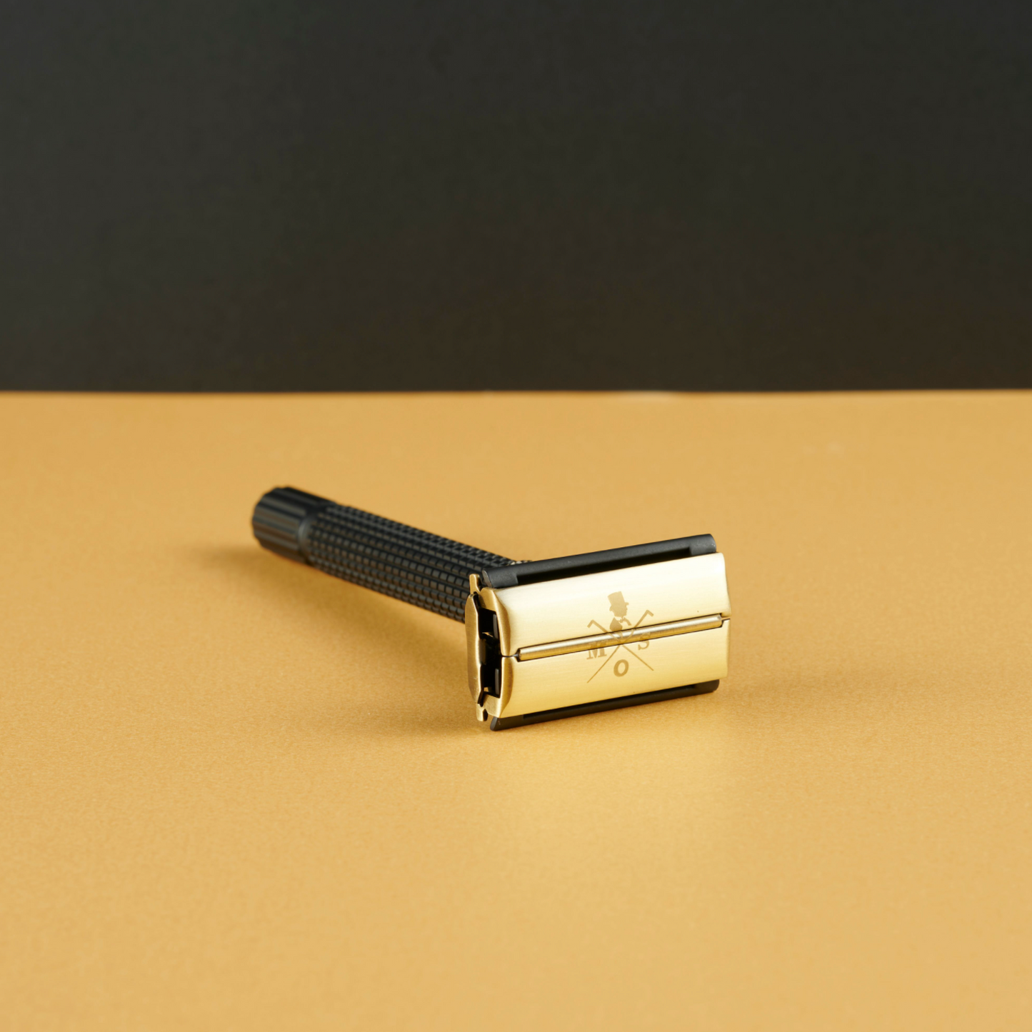 MOS Adjustable Safety Edge Razor - Gold trim